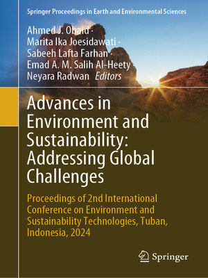 cover image of Advances in Environment and Sustainability